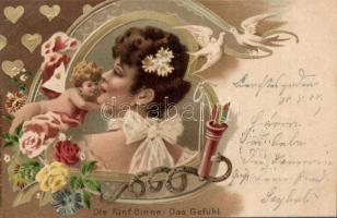 The five senses: Touch Litho