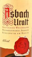 Asbach Uralt bontatlan palack német brandy