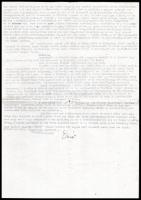 1943 Lukács Elemér karpaszományos őrmester két oldalas sűrűn gépelt levele Lengyelországból, valószí...