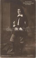 1917 Kammersangerin Annie Gura-Hummel als Fidelio / German opera singer in the play Fidelio