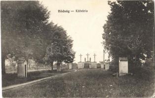 1918 Hódság, Odzaci; Kálvária / calvary (EK)