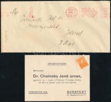 1936 Dr. Cholnoky Jenő (1870-1950) gépelt, fejléces levele, amelyben a hamarosan megjelenő 5 kötetes...