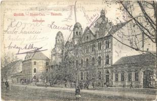 1909 Újvidék, Neusatz, Novi Sad; Isr. Tempel / Izraelita templom, zsinagóga. Klein Vilmos kiadása / synagogue (fl)