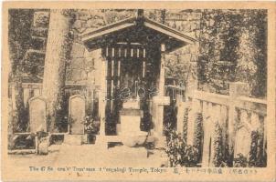1920 Tokyo, The 47 Samurais Tombs at Sengajuki Temple