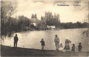 1918 Törökkanizsa, Nova Kanjiza, Novi Knezevac; tó / lake