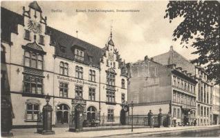 1909 Berlin, Kaiserl. Post-Zeitungsamt, Dessauerstrasse / newspaper publishing office