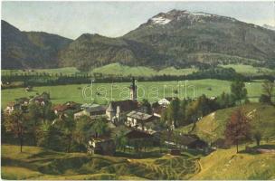Reit im Winkl mit Unterberghorn / general view, mountain