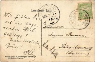 1907 Futak, Futtak, Futog; Rudolfinum zárda iskola, Marianum kórház, Hadik kastély, Vásár tér, Újfut...