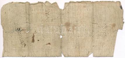 Franciaország / Rouen 1797-1803. 20Fr "annulé (érvénytelen)" felülbélyegzéssel T:IV 
Fran...