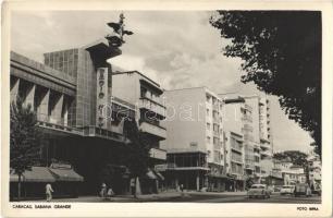 Caracas, Sabana Grande, Radio City / street, radio building, automobiles, photo
