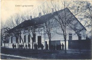 1928 Csene, Tschene, Cenej, Cenei; Gyógyszertár. Popovchich Sándor Ferenc kiadása / pharmacy (EB)