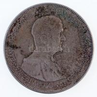 1930. 5P Ag Horthy jobbra T:3 patina Adamo P8