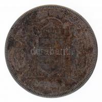 1930. 5P Ag "Horthy jobbra" T:3 patina
Adamo P8