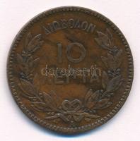 Görögország 1882A 10l Cu "I. György" T:2,2-
Greece 1882A 10 Lepta Cu "George I"...