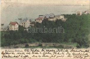 1903 Balatonföldvár, Balaton parti villák