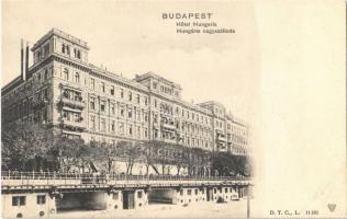 Budapest V. Hungária szálloda, rakpart