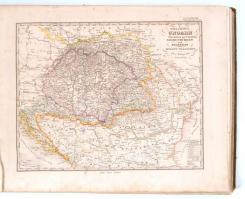 1864 Stieler, Adolf: Hand-atlas über alle Theile der Erde und über das Weltgebaude. Gotha, 1864, Jus...