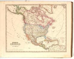 1864 Stieler, Adolf: Hand-atlas über alle Theile der Erde und über das Weltgebaude. Gotha, 1864, Jus...