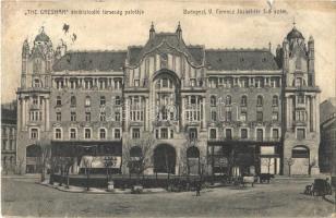 1908 Budapest V. Gresham Életbiztosító társaság palotája. Ferenc József tér 5-6. (kis szakadás / small tear)