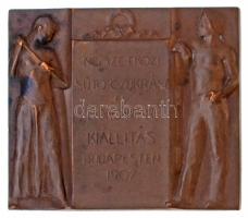 Murányi Gyula (1881-1920)1907. "Nemzetközi Sütő-Czukrász és Rokonipari Kiállítás" Br plake...