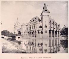 Neuschlosz Ödön és Marcel építkezései: ezredéves országos kiállítás. 50 táblát tartalmazó mappa Klös...