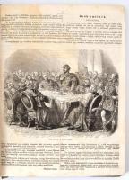 1857 Vasárnapi Újság Negyedik évi folyam (nem teljes). felelős szerkesztő Pákh Albert, Munkatárs: Jó...