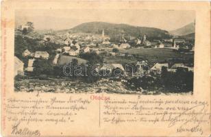 Otocsán, Otocac; látkép / general view. Verlag von Heinrich Krapek Photograph (EK)