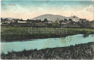 1914 Plaski (Lika), látkép / general view (fl)