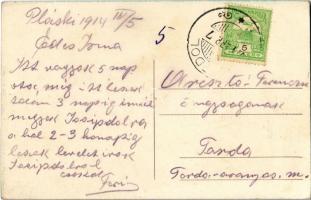 1914 Plaski (Lika), látkép / general view (fl)