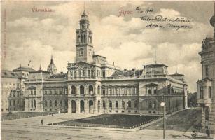 1900 Arad, városháza / town hall (Rb)