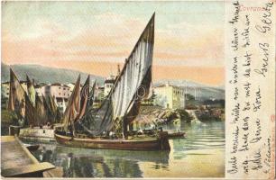 Lovran, Lovrana; halászhajó / fishing ship