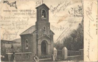1907 Bunic (Lika), Grobnica obitelji Mlinaric / Mlinaric családi kripta, sír / tomb of the Mlinaric family (EB)
