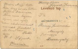 Kevevára, Temeskubin, Kovin; vár. Embacher Viktor kiadása / castle ruins (fl)