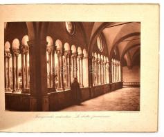 cca 1910 Dubrovnik-Ragusa 12 fénnyomatot tartalmazó füzet / 12 light engraved images 28x21 cm