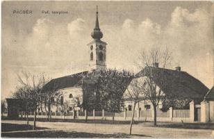 1931 Pacsér, Pacir; Református templom. Hunszinger Keresztély kiadása / Calvinist church