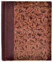 cca 1910 Magyar és osztrák nóták kottaiból összeállított kotta füzet félvászon kötésben