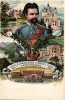 Ludwig II. Litho