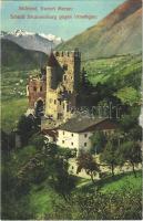 Merano, Meran (Südtirol); Schloss Brunnenburg gegen Vinschgau / castle