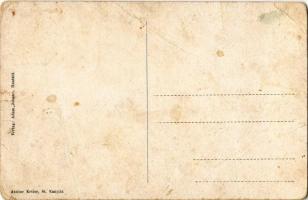 Kistószeg, Hajfeld, Heufeld (Torontáltószeg, Nagytószeg, Novi Kozarci); Fő utca, templom. Adam Johan...