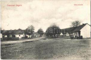 1918 Dág (Esztergom megye), Fő utca, üzlet. Putz Ágoston kiadása