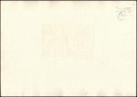 Szemethy Imre (1945- ): Bók, rézkarc, papír, jelzett, hátoldalon pecséttel, 10×15 cm