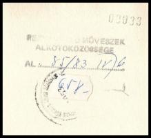 Szemethy Imre (1945- ): Bók, rézkarc, papír, jelzett, hátoldalon pecséttel, 10×15 cm