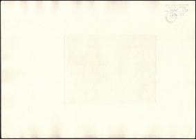 Szemethy Imre (1945- ): Átlépés (25/100), rézkarc, papír, jelzett, hátoldalon pecséttel, 19×15 cm