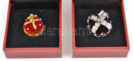 Komplett gyűjtemény a Királyi Koronaékszerek sorozat 22db klf stilizált 24K-os aranyozással is bevon...