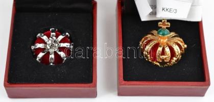 Komplett gyűjtemény a Királyi Koronaékszerek sorozat 22db klf stilizált 24K-os aranyozással is bevon...