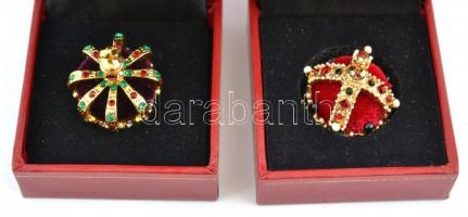 Komplett gyűjtemény a Királyi Koronaékszerek sorozat 22db klf stilizált 24K-os aranyozással is bevon...