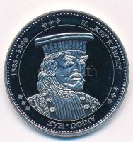 DN "Magyarország Keresztény Királyai / II. Kis Károly 1385-1386" Ag emlékérem (19,92g/0.33...