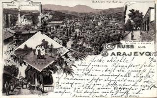 1897 Sarajevo Litho