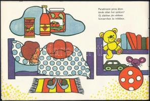 Romhányi József: Képes konzerv kifestő könyv. Gábor Éva rajzaival. Bp.,1981, Ságvári Nyomda, 8 sztl....