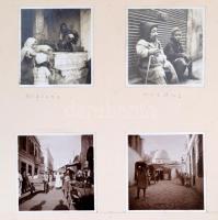 cca 1930 Egy világutazó magyar fényképes úti beszámolója. Olaszországból indulva Tunézia, Algéria, s...